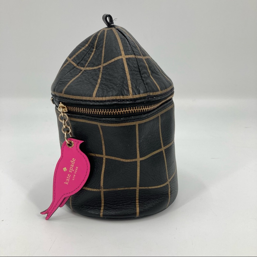 Kate spade clutch birdcage black